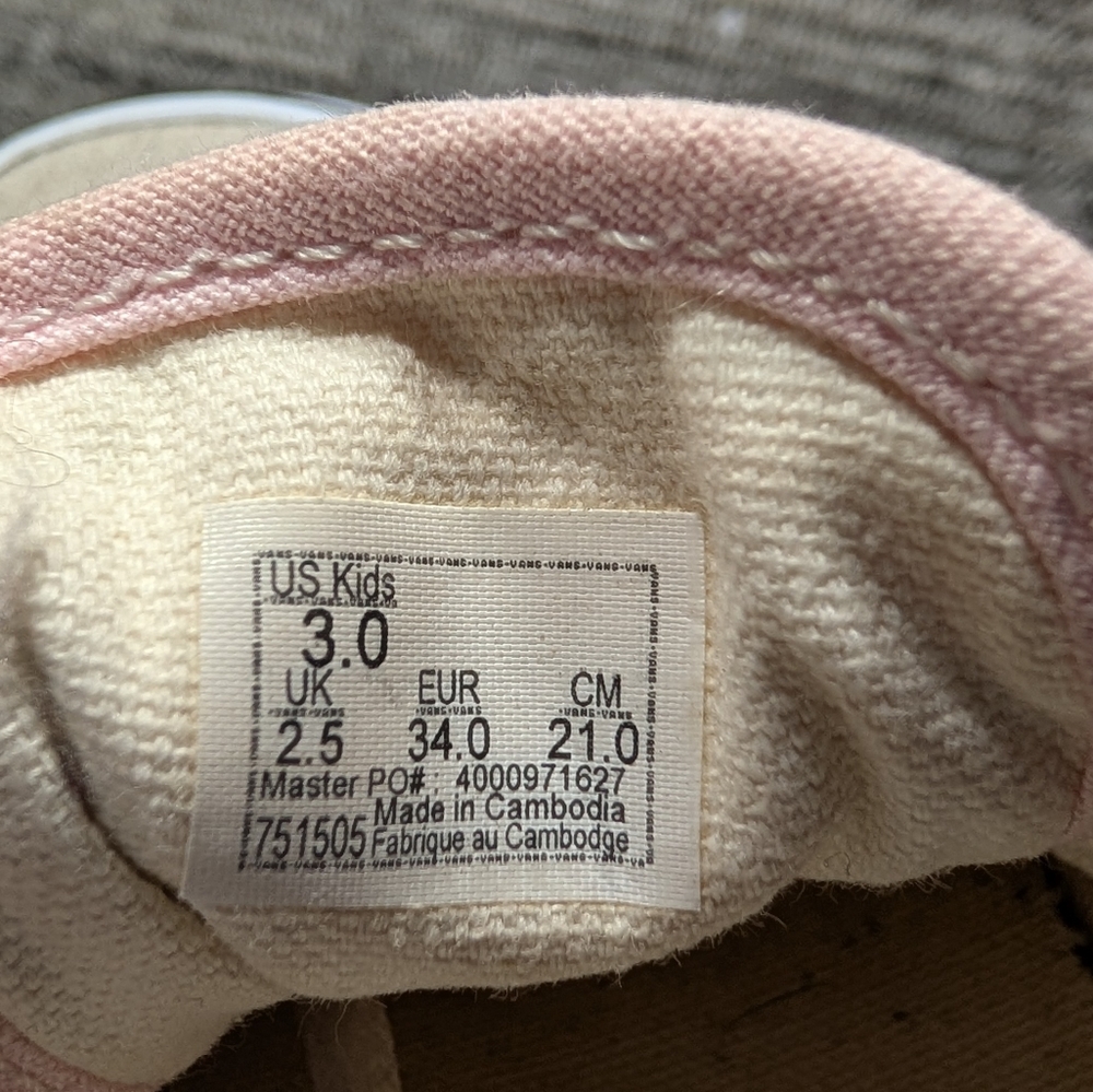 Vans Old Skool - Light Pink - Size 5 Women/3 Youth - Picture 8 of 8